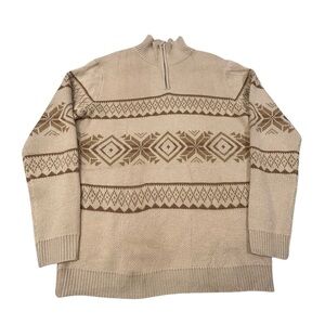 Coofandy Men’s Geometric‎ Patterned Sweater XL